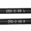 VEVOR Garage Door Torsion Springs, Pair of 0.25 x 2 x 28inch, Garage Door Springs with Non-Slip Winding Bars, 16000 Cycles, Gloves and Mounting Wrench, Electrophoresis Coated for Replacement