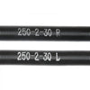VEVOR Garage Door Torsion Springs, 16000 Cycles, Pair of 0.25 x 2 x 30inch, Garage Door Springs with Non-Slip Winding Bars, Mounting Tool and Gloves, Electrophoresis Coated, for Replacement