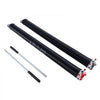 VEVOR Garage Door Torsion Springs, Pair of 0.25 x 2 x 32 in, 16000 Cycles, Electrophoresis Black Coated for Replacement, Garage Door Springs with Non-Slip Winding Bars, Gloves and Mounting Wrench