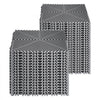 VEVOR Interlocking Drainage Mat, 12” x 12” Modular Interlocking Cushion, 40 Pcs Splicing Drainage Mats, Non-Slip Gray PP Drainage Floor Tile and Shower Mat, for Garage, Garden, Kitchen & Outdoor