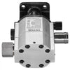 VEVOR Hydraulic Log Splitter Pump, 16GPM, 2 Stage 4000PSI Wood Log Splitter Pump, 1'' Inlet 1/2'' NPT Outlet 3600 RPM Aluminum Hydraulic Gear Pump, for Small Engine Mounting Log Splitters Snowplow