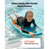 VEVOR 42-Inch Bodyboard, Body Board Trainer with EPS Foam Core & Wrist Leash, UV-Resistant Beach Bodyboard for Beginners, Youth Up to 180 lbs