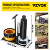 VEVOR Carrier & Pinion Bearing Puller, Compatible with Dana 30,40,50,60,70, 80, Ford 10.25\" Bearings, Pinion Puller Tool with 3 Clamshells, 45# Steel Clamshell Bearing Puller for Auto Repair
