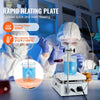 VEVOR Magnetic Stirrer Hot Plate, Max 212 ℉ / 100 ℃, 0-2000 RPM Hot Plate with Magnetic Stirrer, 2000mL Hot Plate Stirrer with LED Screen, Support Stand and Stir Bars Included, 500W Heating Power