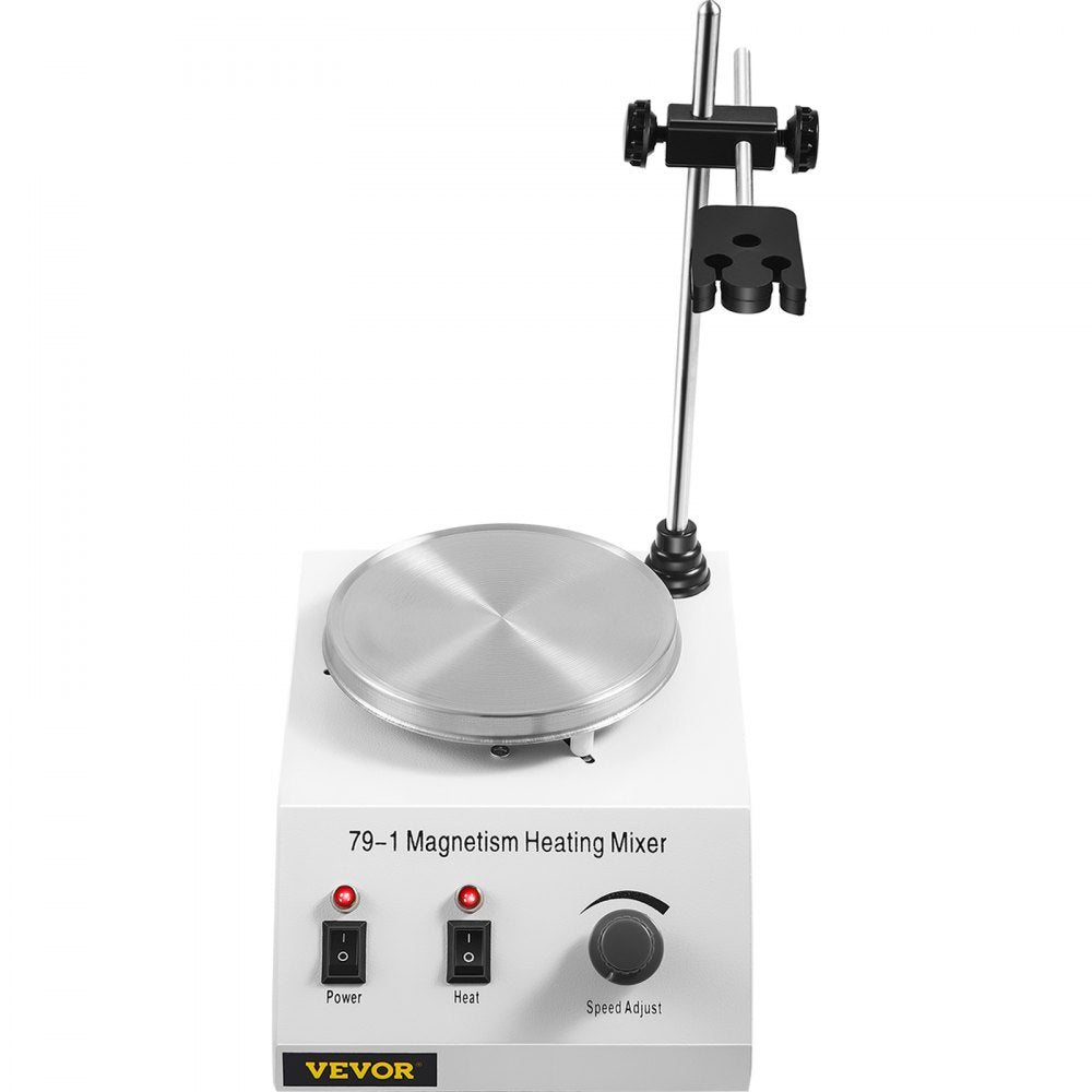 79-1 Magnetic Heating Stirrer Hot Plate Mixer Machine 1L Speed Control