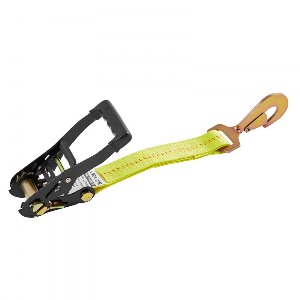 VEVOR Wheel Chock Tie-Down Kit, Axle Type Trailer Tie Down Strap, Car Tie Down Kit with Break Strength 10009 lbs, Working Load 3333 lbs, Trailer Ratchet Strap for ATV, UTV, & Heavy-Duty Pickup Trucks