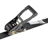 VEVOR Wheel Chock Tie-Down Kit, Tire-Style Trailer Tie Down Strap, Car Tie Down Kit with Flat Hook, Break Strength 10009 lbs & Working Load 3333 lbs Motorcycle Tie-Down System for ATVs, SUVs, Trailers