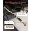 VEVOR Wheel Chock Tie-Down Kit, Tire-Style Trailer Tie Down Strap, Car Tie Down Kit with Spring Hook, Break Strength 10009 lbs & Working Load 3333 lbs Motorcycle Tie-Down System for ATV, SUV, Trailer