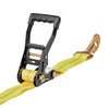 VEVOR Wheel Chock Tie-Down Kit, Tire-Style Trailer Tie Down Strap, Car Tie Down Kit with Spring Hook, Break Strength 10009 lbs & Working Load 3333 lbs Motorcycle Tie-Down System for ATV, SUV, Trailer
