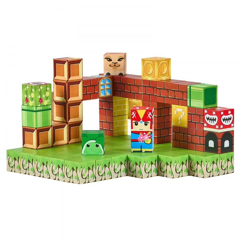 VEVOR Magnetic Blocks, 100 PCS Magnet Blocks Set, Magnetic Building Cubes for Kids, STEM Montessori Sensory Toys for Christmas Birthday Gift, Construction Stacking Toy for 3+ Years Old Boys & Girls