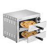 VEVOR Electric Pizza Oven for Countertops, 12-inch, 1700W, with Temp Control & 0-60 Min Timer, Even Baking Technology & Easy Clean Crumb Tray, Ideal for Both Commercial & Home Kitchens