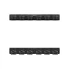 VEVOR Indoor Gun Rack, Heavy Duty Steel, Wall Mount Rifle and Shotgun Rack, 8 Slots for Long Guns, Gun Display Rifle Storage Holder with Screws, for Home Garage Office Retail Shop Hunting Cabin Wall