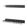VEVOR Indoor Gun Rack, Heavy Duty Steel, Wall Mount Rifle and Shotgun Rack, 8 Slots for Long Guns, Gun Display Rifle Storage Holder with Screws, for Home Garage Office Retail Shop Hunting Cabin Wall