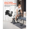 VEVOR Bike Trainer, 6 Level Resistance, 26-29 in & 700C Wheels, Foldable Magnetic Bicycle Stationary Stand for Indoor Exercise Riding with Quick Release Skewer & Front Wheel Riser Block for Road Bikes