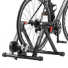 VEVOR Bike Trainer, 6 Level Resistance, 26-29 in & 700C Wheels, Foldable Magnetic Bicycle Stationary Stand for Indoor Exercise Riding with Quick Release Skewer & Front Wheel Riser Block for Road Bikes
