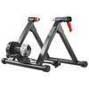 VEVOR Bike Trainer, 6 Level Resistance, 26-29 in & 700C Wheels, Foldable Magnetic Bicycle Stationary Stand for Indoor Exercise Riding with Quick Release Skewer & Front Wheel Riser Block for Road Bikes