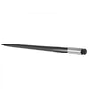 VEVOR Hay Spear 39\" Bale Spear 3600 lbs Capacity, Bale Spike Quick Attach Square Hay Bale Spears 1 3/4\", Black Coated Bale Forks, Bale Hay Spike with Hex Nut and Sleeve for Buckets Tractors Loaders