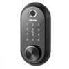VEVOR Fingerprint Door Lock Set, Electronic Biometric Deadbolt Keyless Entry Door Lock with Handle, Touchscreen, Auto Locking, One-Time Code, Anti-Peeking Password, IC Cards, for Home, Matte Black