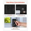 VEVOR Keyless Entry Door Lock, Touchpad Electronic Deadbolt with IC Card, Customizable User Codes, Keyed Entry, Auto Lock, Anti-Peeking Password, Backlit, Easy Installation, for Home, Matte Black