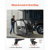 VEVOR Jeep Door Storage Cart, 4 Doors Moveable Storage Cart Rack with Thickened Rubber Cushion, Sturdy Car Door Holder Cart Fit for Jeep Wrangler JK JKU JL Gladiator