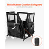 VEVOR Jeep Door Storage Cart, 4 Doors Moveable Storage Cart Rack with Thickened Rubber Cushion, Sturdy Car Door Holder Cart Fit for Jeep Wrangler JK JL/Gladiator JT 2007- 2023 JK JL / Gladiator JT