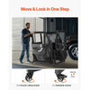 VEVOR Jeep Door Storage Cart, 4 Doors Moveable Storage Cart Rack with Thickened Rubber Cushion, Sturdy Car Door Holder Cart Fit for Jeep Wrangler JK JL/Gladiator JT 2007- 2023 JK JL / Gladiator JT
