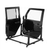 VEVOR Jeep Door Storage Cart, 4 Doors Moveable Storage Cart Rack with Thickened Rubber Cushion, Sturdy Car Door Holder Cart Fit for Jeep Wrangler JK JL/Gladiator JT 2007- 2023 JK JL / Gladiator JT