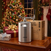 VEVOR 128oz Mini Keg, Pressurized Growler Tap System, 304 Stainless Steel Beer Kit, with Co2 Regulator, Self-Closing Faucet, Keeps Fresh and Carbonation for Homebrew, Craft and Draft Beer