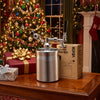 VEVOR 64oz Mini Keg, Pressurized Growler Tap System, 304 Stainless Steel Beer Kit, with Co2 Regulator, Self-Closing Faucet, Keeps Fresh and Carbonation for Homebrew, Craft and Draft Beer