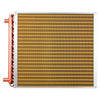 VEVOR Water to Air Heat Exchanger, 22 x 22 in Finned Tube HVAC Heat Exchanger Coil with Copper Tubes & Aluminum Fins, 190K BTU Output for Outdoor Wood Furnace, Hydronic Heating & Cooling Systems