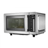 VEVOR Countertop Microwave Oven, 0.9 Cu Ft, 1000W Digital Stainless Steel Microwave Oven with Touchscreen, 10 Cooking Presets, 5 Power Levels, Multi-Lock Door & Easy Clean Interior for Commercial Use