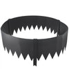VEVOR Steel Landscape Edging, 4-pack Steel Garden Edging Borders, 40" L x 12" H Strips, Hammer-in Edging Border with 6 Clips, Bendable Metal Landscape Edging for Yard, Garden, Lawn