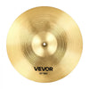 VEVOR Cymbal Pack, 3 Pieces Cymbals for Drum Set, Alloy Cymbals Drum Set Includes 14-inch Hi-Hats, 16-inch Crash, 20-inch Ride, Drumsticks & Cymbal Bag, Alloy Cymbal Pack for Drummer, Bright Copper