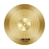 VEVOR Cymbal Pack, 4 Pieces Cymbals for Drum Set, Alloy Cymbals Drum Set Includes 14-inch Hi-Hats, 16-inch Crash, 20-inch Ride, 10-inch Splash, Drumsticks & Cymbal Bag, Alloy Cymbal Pack for Drummer