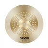 VEVOR Cymbal Pack, 4 Pieces Cymbals for Drum Set, Alloy Cymbals Drum Set Includes 14-inch Hi-Hats, 16-inch Crash, 20-inch Ride, 10-inch Splash, Drumsticks & Cymbal Bag, Alloy Cymbal Pack for Drummer