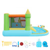VEVOR Inflatable Bounce House, 12.5 x 13.1 x 6.5 ft Inflatable Bounce House Water Slide, Bouncer Castle with Castle Bounces, Basketball Hoop, Splash Pool & Water Ring Toss, for 3 to 4 Kids Ages 3 to 8