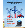 VEVOR Inflatable Tube Man with Blower, 10 ft Tall, Wacky Waving Wind Flying Inflatable Dancing Tube Guy with 3/4 HP IPX3 Waterproof Blower Fan, for Outdoor Advertising Business Store Party Decoration