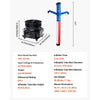 VEVOR Inflatable Tube Man with Blower, 10 ft Tall, Wacky Waving Wind Flying Inflatable Dancing Tube Guy with 3/4 HP IPX3 Waterproof Blower Fan, for Outdoor Advertising Business Store Party Decoration