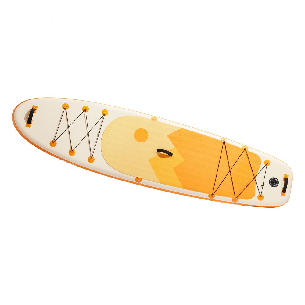 VEVOR Inflatable Stand Up Paddle Board, 11.6' x 35" x 6" Wide Ultra-Light SUP Paddleboard, All Accessories Included, Pump, Paddle, Fin, Backpack, Ankle Leash, Strap, Non-slip Deck for Youth & Adults