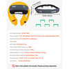 VEVOR Manual Inflatable Belt Pack for Adults, 105N Buoyancy, Over 80 Pounds and Up to 59 in Waist Adjustable, Inflatable PFD Waist for SUP Paddelboarding, Kayaking, Gray (CO2 Cylinder Not Included)