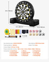 Product size diagram and included accessories overview (feature graphic)