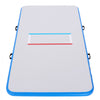 VEVOR 10x5 ft Wrestling Mat Inflatable, Martial Arts Thick Mat for Outdoor Indoor Home Gym Exercise, PVC Foldable Training Mats with 600W Air Pump, for Gymnastics Tatami Jiu Jitsu BJJ MMA Judo, Gray