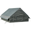 VEVOR Inflatable Tent for Camping 5-8 Person Blow Up Tent with Hand Pump, for Family Outdoor Glamping, Waterproof 420D Oxford, Easy Setup Air House with Skylight, Stove Jack, Mesh Windows & Carry Bag