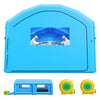 VEVOR Inflatable Paint Booth, 23 x 13 x 9 ft, Portable Spray Booth with 480W+750W Blowers and Large Filter Cotton, Arched Roof Blow Up Painting Tent for Mid-Size Pickup Truck, Large Furniture, Blue