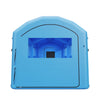 VEVOR Inflatable Paint Booth, 20 x 10 x 8 ft, Portable Spray Booth with 480W+750W Blowers, Large Filter Cotton, Changing Area, Arched Roof Painting Tent for Bike, Motorcycle, and Furniture, Blue