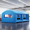 VEVOR Inflatable Paint Booth, 33 x 20 x 13 ft, Portable Spray Booth with 950W+1100W Blowers, Large Filter Cotton, Changing Area, Arched Roof Painting Tent for Full-Size Pickup Truck, Small Speedboat