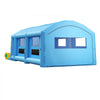 VEVOR Inflatable Paint Booth, 33 x 20 x 13 ft, Portable Spray Booth with 950W+1100W Blowers, Large Filter Cotton, Changing Area, Arched Roof Painting Tent for Full-Size Pickup Truck, Small Speedboat