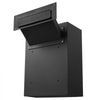VEVOR Through The Wall Drop Box, Heavy Duty Steel Through the Wall Mailbox with 2.8-7.9" 13" Combination Lock, 13x7x17" Mail Drop Box, Black
