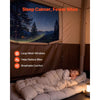 VEVOR Camping Tent, 8 Person Inflatable Cabin Tent with Rechargeable Pump, TPU Air Tube & 4 Large Mesh Windows, Portable Easy Setup Waterproof with Carry Bag for Family Outdoor Camping & Hiking, Beige