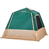 VEVOR Camping Tent, 4 Person Inflatable Cabin Tent with Rechargeable Pump, TPU Air Tube & 5 Large Mesh Windows, Portable Easy Setup Waterproof with Carry Bag for Family Outdoor Camping & Hiking, Green